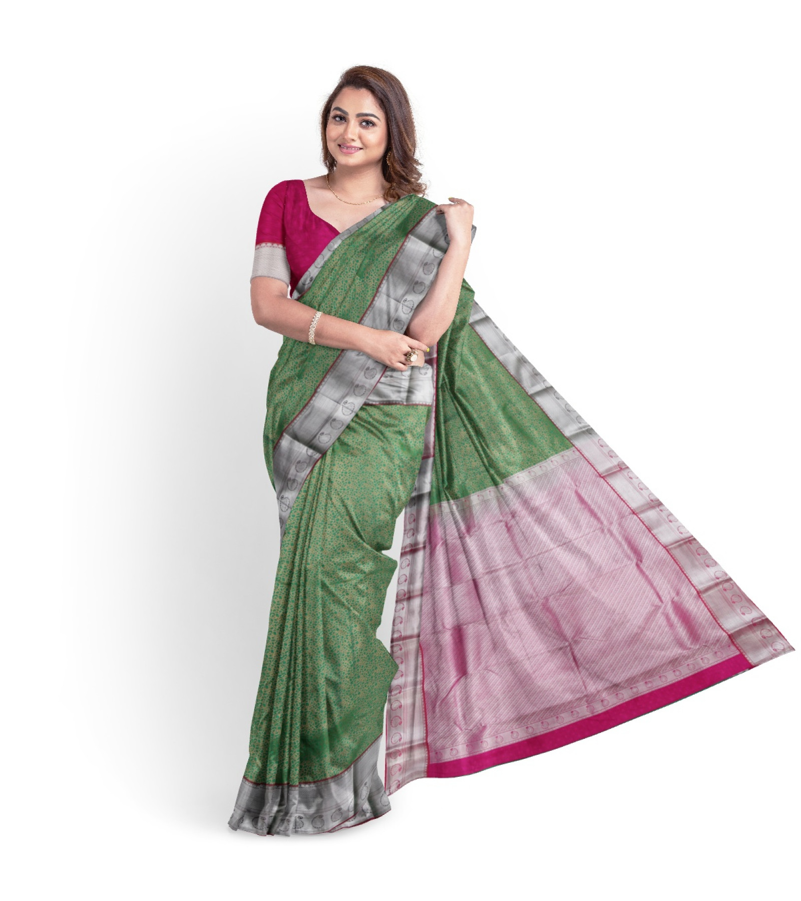 Exclusive Silk Banarasi Saree by Abaranji   